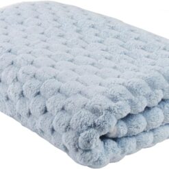 Large-Sized Bath Towel (55 x 27 inches) — An exceptionally soft and breathable bathroom towel. Lint-free, quick-drying, skin-friendly, and lightweight—perfect for use in the bathroom, shower, gym, and at the beach.