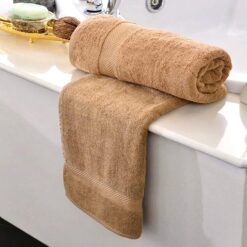 Lightweight high-absorbency bath towel 6-piece set
