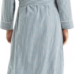 Alternative view of Mens Sustainably Crafted Striped Robe