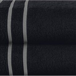 Pure Cotton 2-Pack Extra-Large Bath Towel Set (28 x 55 inches) — Oversized bath towels that are super absorbent, compact, and portable. Quick-drying and lightweight—the ideal choice for the gym, travel, camping, and the pool.