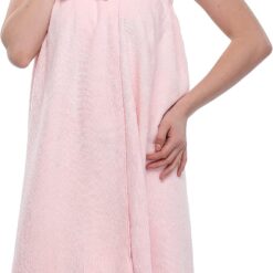 Women's Shower Wrap Robes Spa Body Wrap Bathrobe Ultra Absorbent Cover up Towels